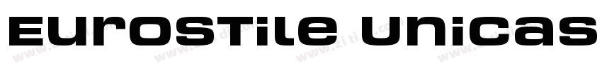 Eurostile Unicase L字体转换